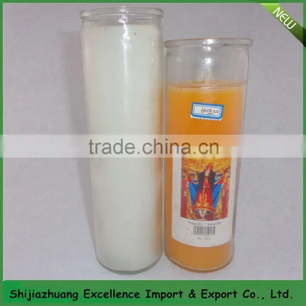 Wholesale Manufacture Unscented White Votive Glass Candle photo-3