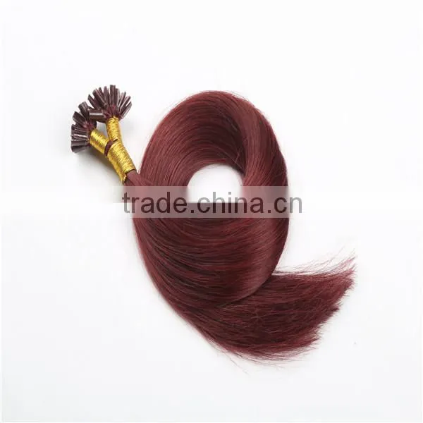 Wholesale Keratin Hair Extension,brazilian Virgin Human Hair,I Tip Hair Extension photo-2