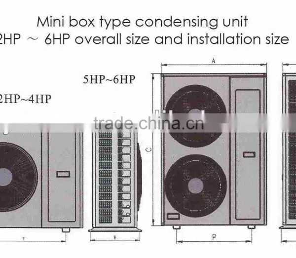 Copeland ZB Series Mini Condensing Unit Hermetic Small Box Type Condensing Unit for Sale photo-3