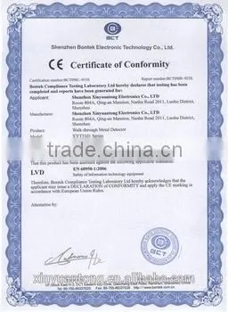 18 Zone Airport Use Chinese Made High Sensitivity Walk Through Metal Detector photo-6