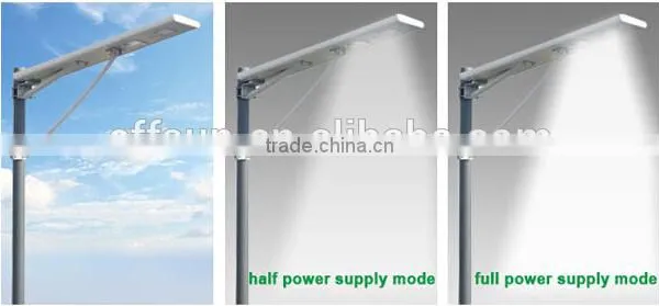 30w Solar Led Light Garden Lighting Hot Sales Bridgelux Chip All in One Street Lights photo-5