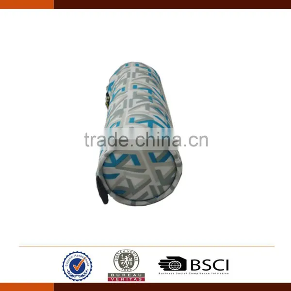 New Round Sublimation Pencil Case With Logo photo-3