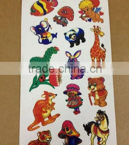 Customized Lovely Designs Temporary Chinese Tattoo Supply for Women