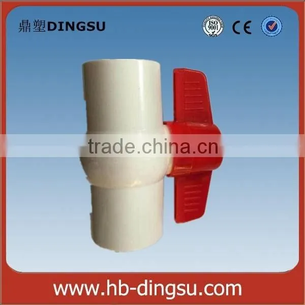 Low Price Small Agricultural Type Thread Plastic PVC Ball Valve photo-3