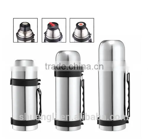 Double Wall Satinless Steel Travel Bottle