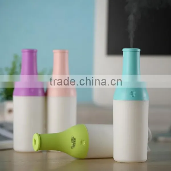 Best Sale 4 Color Portable LED 180ML Ultrasonic Home Aroma Humidifier Air Diffuser Purifier Lonizer Atomizer photo-4