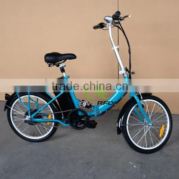 20 Inch Minni Foldable Electric Bike With Front and Rear V Brake XY-EB010