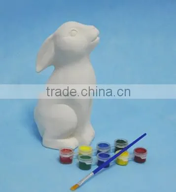 FENCY TOYS CHILDREN DIY PAINT CERAMIC RABBIT photo-3