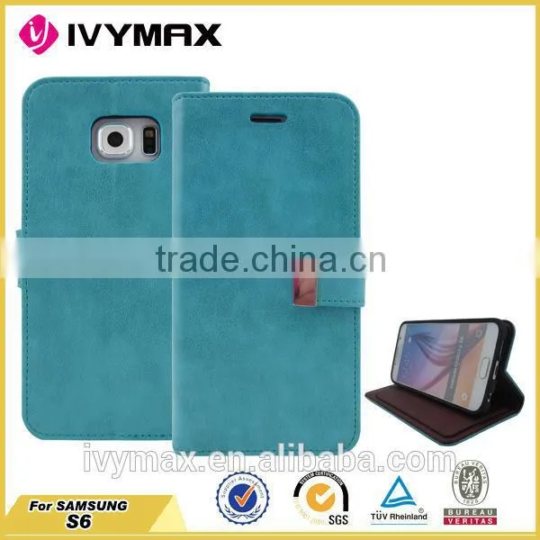 Fashion Wallet Case for Samsung Galaxy s6 photo-2