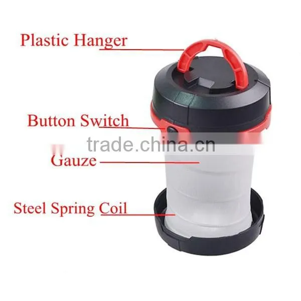 LED Light New Design Online 1W Collapsible Plastic LED Portable Lantern photo-2