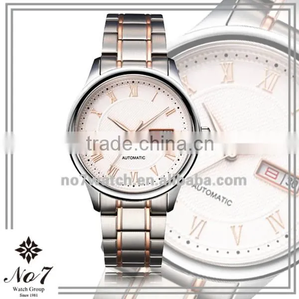 Water Resistant Stainless Steel Strap Automatical Date Mechanical Watch photo-2