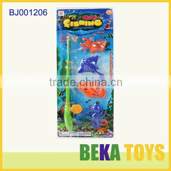 Funny Kids Toy Small Animal Toy Fishing Game Toy Fish Toys Plastic Fish Toy