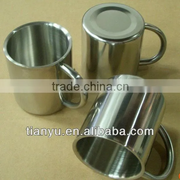 2013 High Quality Stainless Steel Coffee Mug 220ml