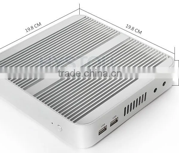 Promote Smart Mini Fanless PC With Intel Celeron i5 4258U 2.4G Turo2.9G 12V Desktop Computer Linux Server WiFi HDMI VGA 4K photo-6