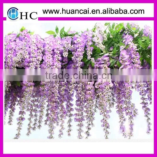 New Artificial Silk Wisteria Flower photo-3