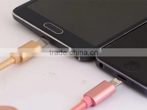 2016 New Product 2 in 1 Dats Cable Usb Data Cable for Ios/andriod Phone photo-2
