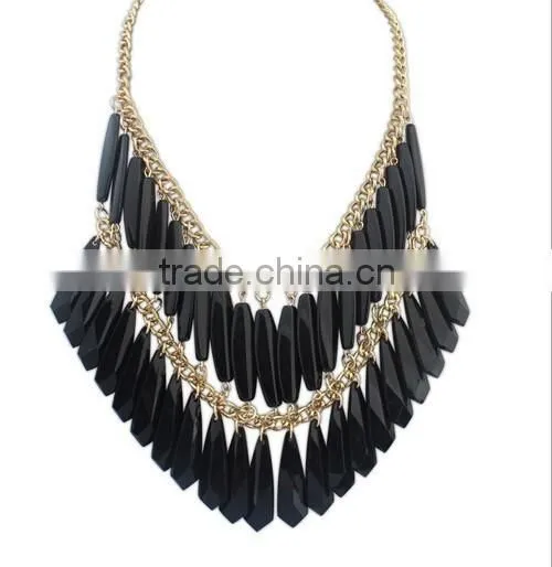 2015 Hot Fashion Designs Tassel Necklace photo-5