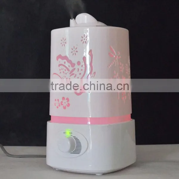 PP 1.5L Large Capacity Air Humidifier With LED Light Air Ionizer Aroma Diffuser photo-4