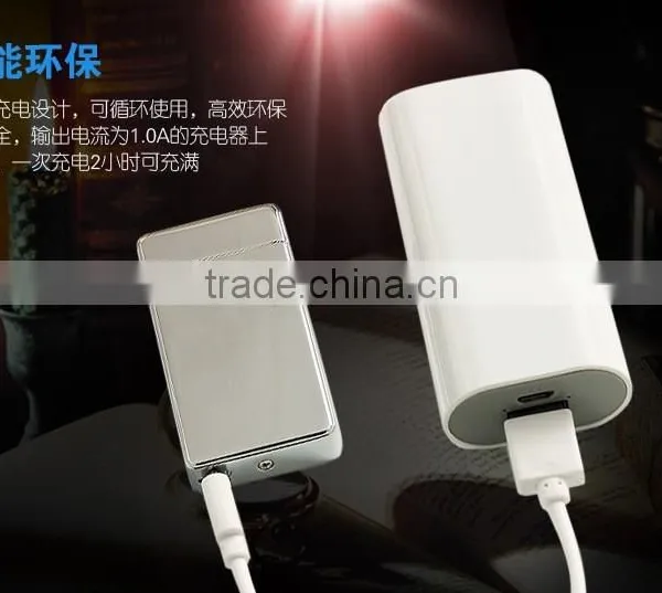 2016 New Arrival Double Arc Rechargeable Usb Lighter Cigarette Lighter Electronic Lighter Double Arc Rechargeable Usb Lighter
