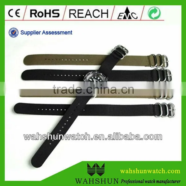 Various Color Good Quality Sport Fabric Watch Nylon Nato Band