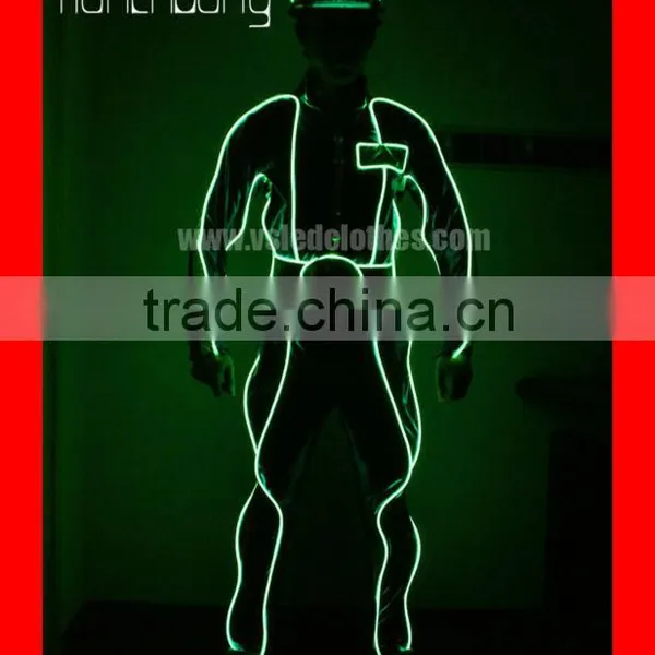 Tron Costume Fiber Optic, Not EL Wire photo-3