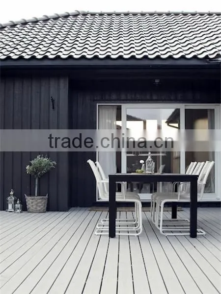 Rattan Texture Panel Finland Spruce Wood Wall Panels Foam Concrete Prefabricated House photo-2