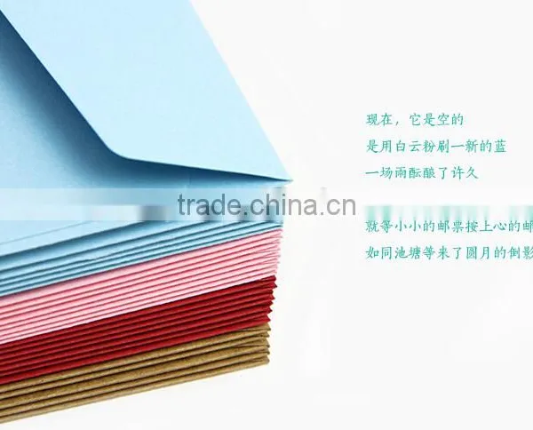 Retro Style A Grade Quality Blank Kraft Envelopes Natural Color Plain Party Gift Paper Bags photo-2