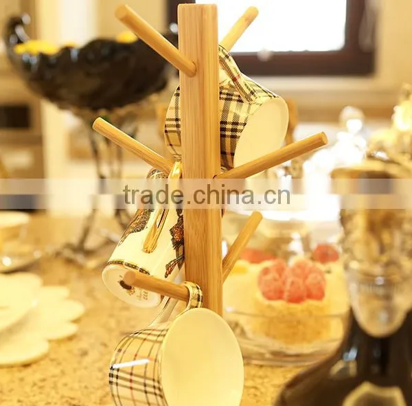 Bamboo Cup Hanger Rack photo-4