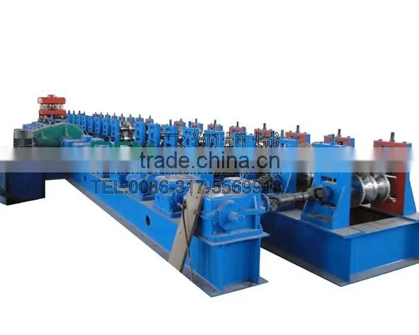 Hydraulic Highway Guardrail Roll Forming Machine photo-6