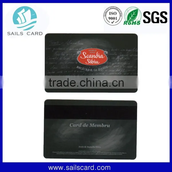 4 Color CMYK Printing Hico Magnetic Stripe PVC Card Quality Choice photo-3
