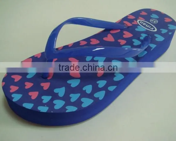 663 LOULUEN China New Model Women EVA PVC Printed Slippers photo-5