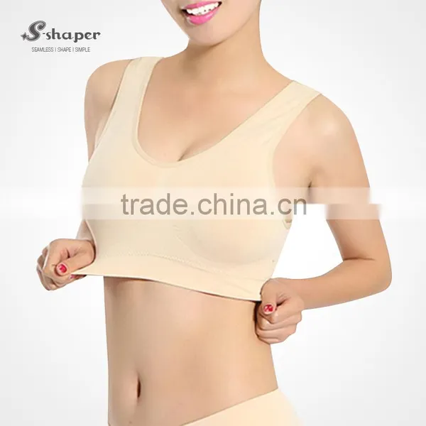 S-SHAPER Wholesale Sports Bra With Remove Pads Girls Yoga Bra Many Colors Sexy Bra photo-2
