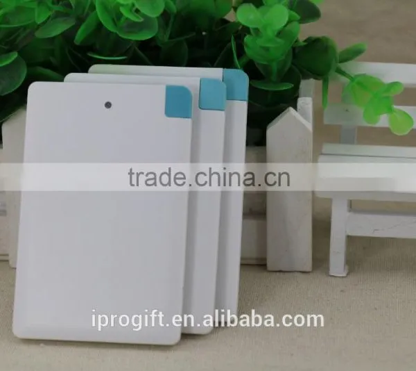 Wholesale Promotion Item Custom Logo Creadit Card Universal Power Bank 2500mah photo-2