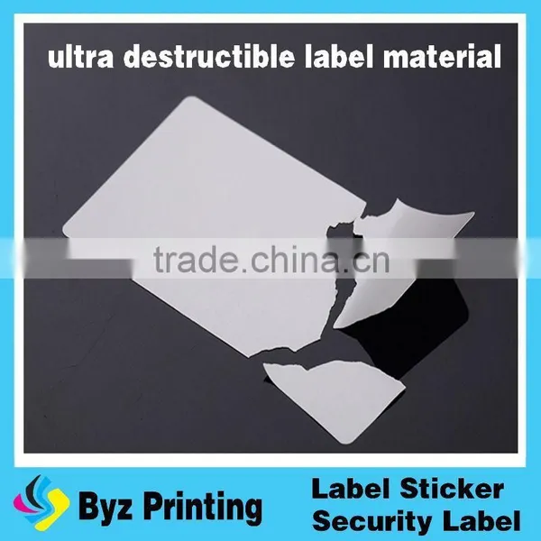 hot sale scratch off label materials fluorescent sticker cheap label decorative wall stickers in Lidun brand