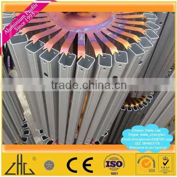 Wow!Tubing Aluminium Drilled Holes Anodized/aluminium Processed Profiles With Logo Print/tubed Aluminium Extrusion CNC Machining photo-2