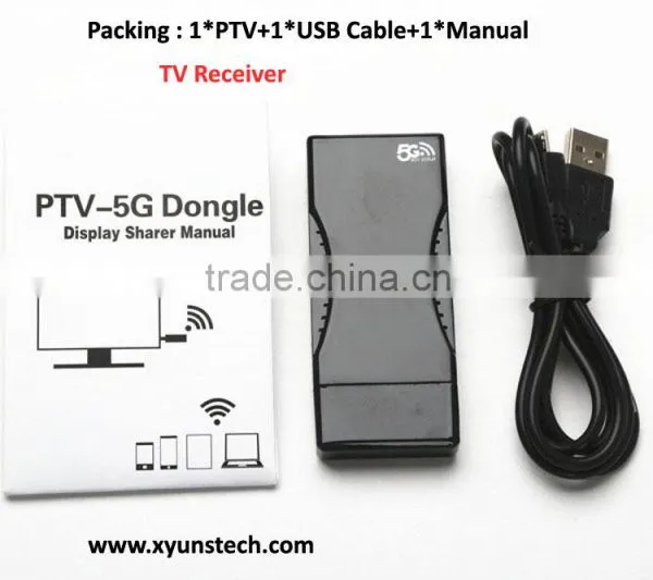 2015 Hot Sale Voxlink 2.4G 150M 1080P WIFI HD Display TV Dongle HD Adapter, BLACK 5G FOR IOS9 Connection photo-2