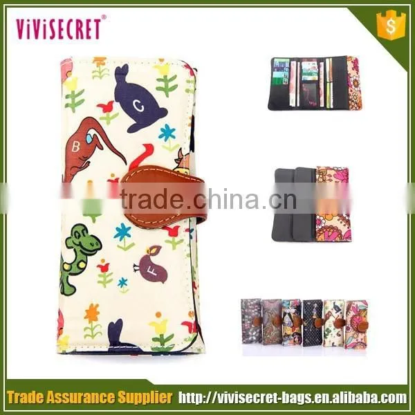 Factory Wholesale Latest Fashion Trends Long Design Wallets Purse for Women
