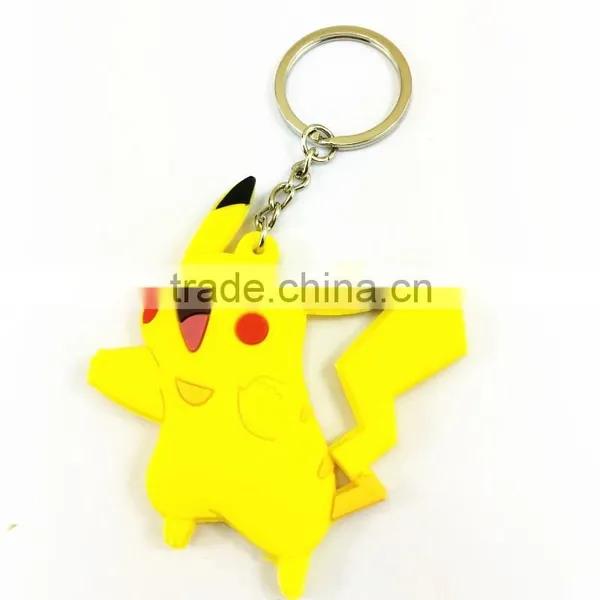 Promotional Gift Key Ring Soft PVC Animation Shaped 2d Keychain photo-2