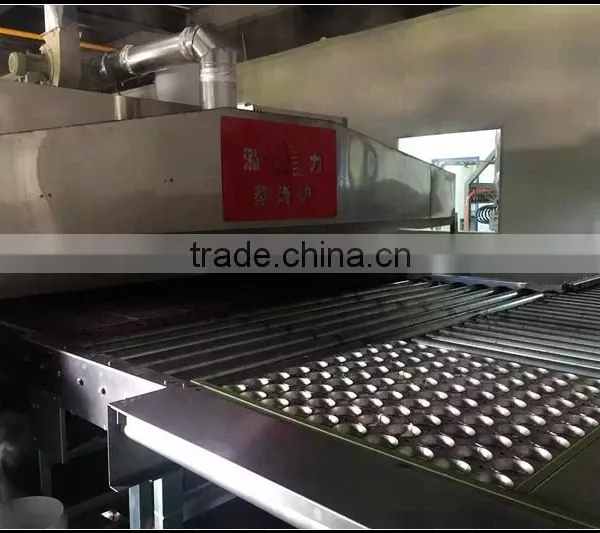 Saving Space Gas Wafer Production Line Tunnel Baking Oven Factory
