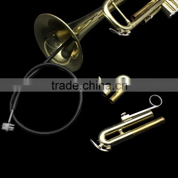 Dual-ended Cleaning Brush 122cm Flexible Durable for Trombone Trumpet French Horn Wind Instrument photo-2