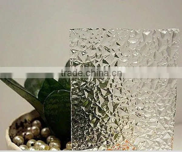 Clear Pattern Glass ; Diamond Patterned Glass photo-3