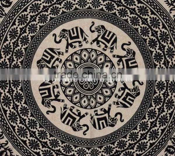 Twin Ethnic Elephant Mandala Boho Wall Art Hippie Home Decorative Wall Hanging Tapesry photo-3