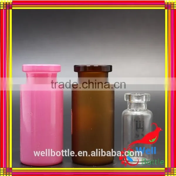 12ml 15ml 20ml Clear Penicillin Glass Bottle With Bayonet Bottles for Cosmetic Lotion Bottle photo-6