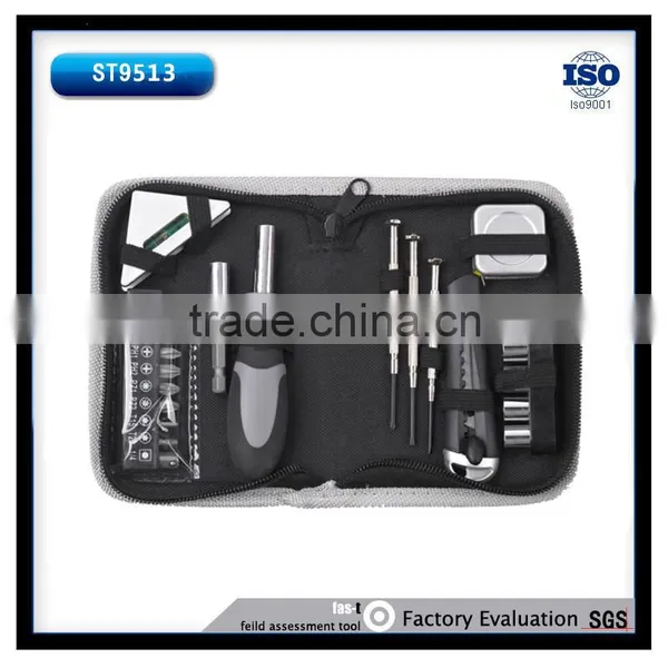 23pcs Promotion Swiss Kraft Hand Tool Kit Set Bag photo-2