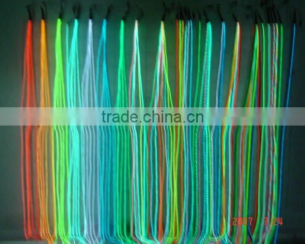 Multi-color High Brightness Flexible Light Rope /glow EL Wire for Decoration photo-4