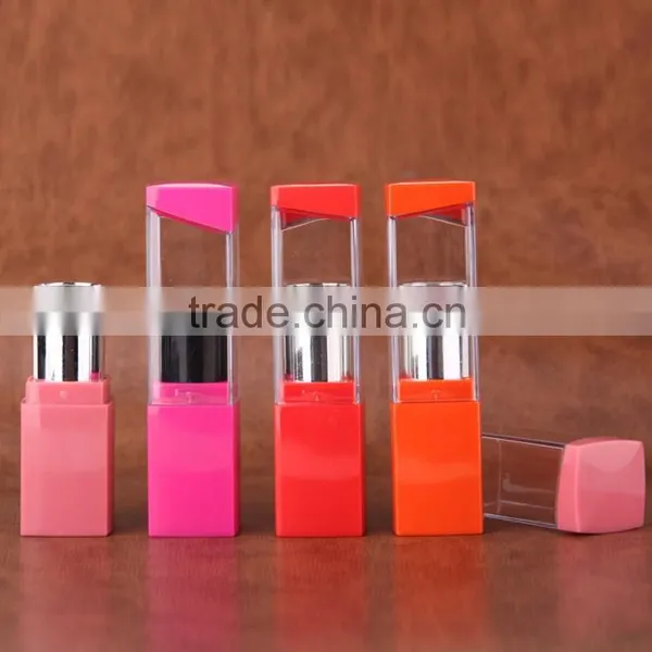 Empty Square Plastick Neon Custom Lipstick Tubes photo-2