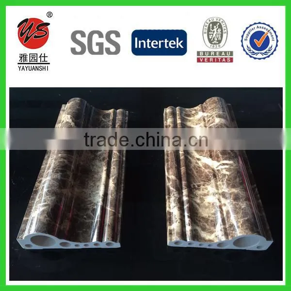 10cm Marble Design Pvc Moulding Profile for uv Sheet photo-4