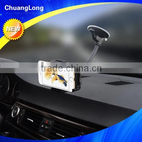 Salable One Hand Release Flexible Gooseneck Design Windshield Fly Car Holder