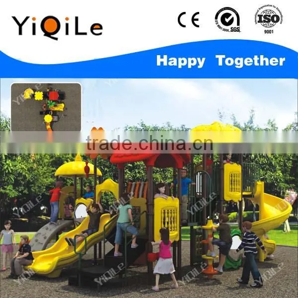 Corsair Shaped Kindergarten Playground Equipment Indoor Novel Children Playground Fence Happy Plastic Parts Tube Slide photo-6