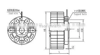 ZA-Y High Quality LOW PRICE Packaging Machine Professional Magnetic Powder Brake photo-2
